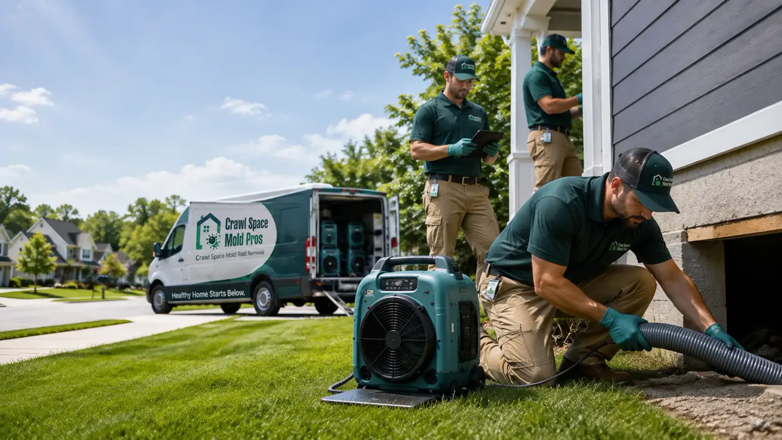 Crawl Space Mold Removal in Pine River, MN
